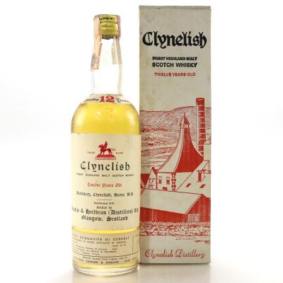 Image for Clynelish 12 Year Old Ainslie and Heilbron Cask Strength 1971 -  Edward & Edward