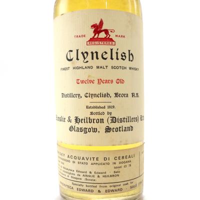Image for Clynelish 12 Year Old Ainslie and Heilbron Cask Strength 1969 -  Edward & Edward