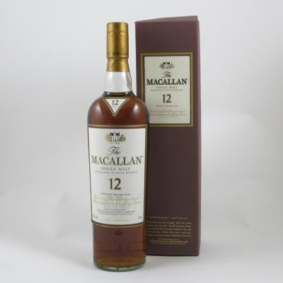 Macallan 12 Year Old (US Import) 75cl Macallan 12 Year Old (US Import) 75cl