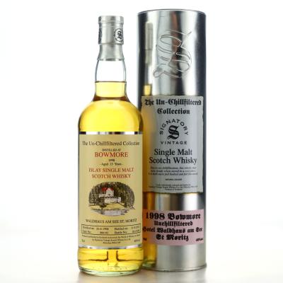 Bowmore 1998 Signatory Vintage 13 Year Old / Waldhaus Am See Bowmore 1998 Signatory Vintage 13 Year Old / Waldhaus Am See