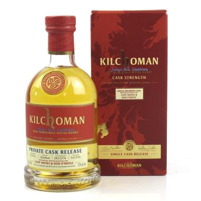 Kilchoman 2006 Single Cask 10 Year Old / Cliff Davies and Don O'Boyle