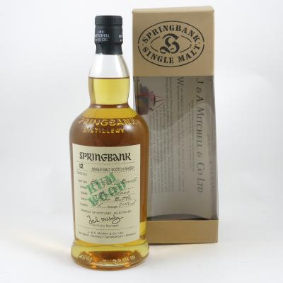 Springbank 1989 12 Year Old Rum Wood Springbank 1989 12 Year Old Rum Wood
