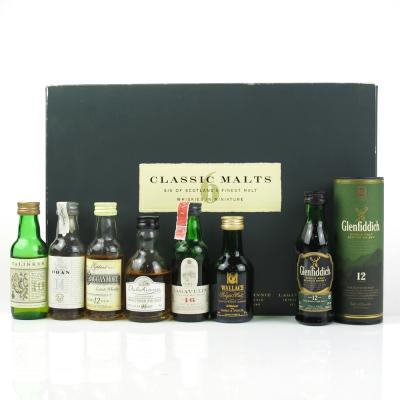 Classic Malt 6 x 5cl Gift Set and Glenfiddich 12 5cl Classic Malt 6 x 5cl Gift Set and Glenfiddich 12 5cl