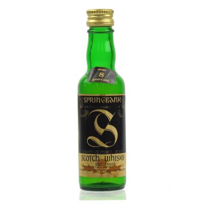 Springbank 8 Year Old 1970s 5cl Springbank 8 Year Old 1970s 5cl