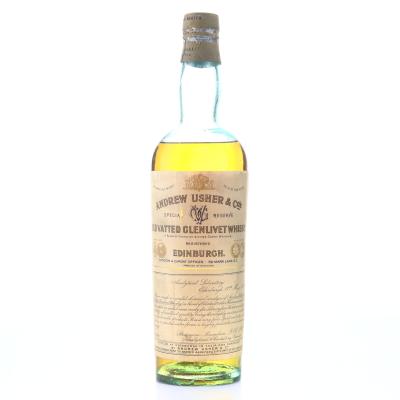 Andrew Usher Old Vatted Glenlivet circa 1930s