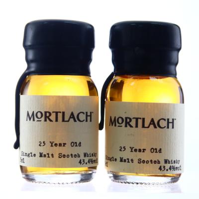 Mortlach 25 Year Old Samples x 2