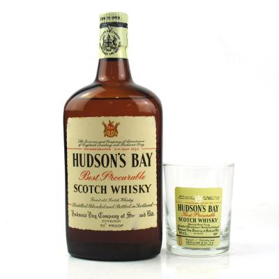 Image for Hudson's Bay Best Procurable Scotch Whisky Circa 1940s/50s Includes Glass Image for Hudson's Bay Best Procurable Scotch Whisky Circa 1940s/50s Includes Glass
