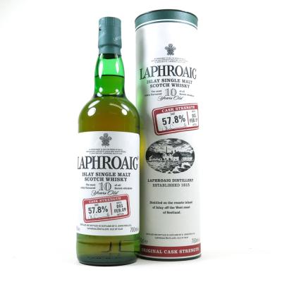 Laphroaig Cask Strength Batch #001