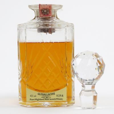 Glenallachie 12 Year Old Crystal Decanter