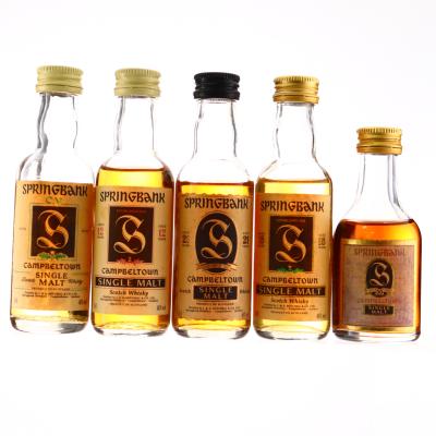 Springbank Miniatures x 5 / Includes 30 Year Old