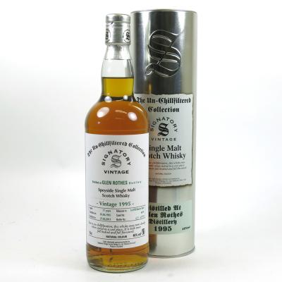 Glen Rothes 1995 Signatory Vintage 17 Year Old