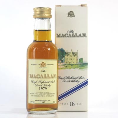 Macallan 18 Year Old 1979 Miniature 5cl