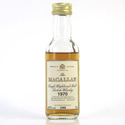 Macallan 18 Year Old 1970 Miniature 5cl