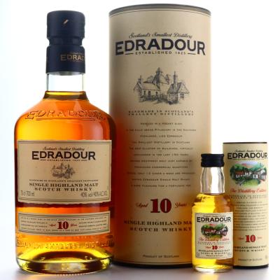 Edradour 10 Year Old Distillery Edition / with Miniature 5cl