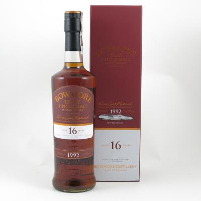 Image for Bowmore 1992 Bordeaux Wine Cask 16 Year Old