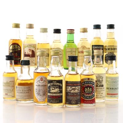 Speyside Miniature Selection x 16 