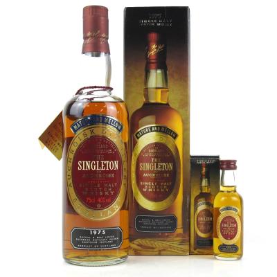 Singleton Of Auchroisk 1975 Including Miniature