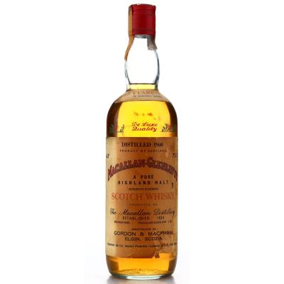 Macallan 1960 Gordon and MacPhail 15 Year Old / Co. Pinerolo Import