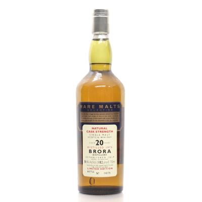 Brora 1975 Rare Malt 20 Year Old 75cl / 59.1% - US Import