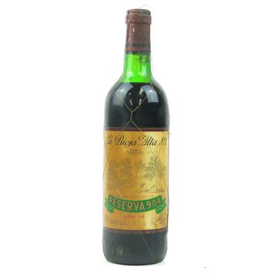 Image for La Rioja Alta Reserva "904" 1964