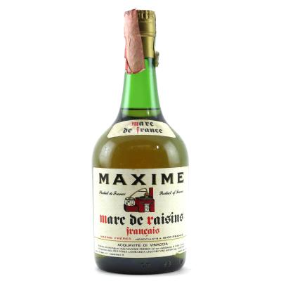 Maxime Vieux Marc de Raisins
