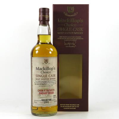 Highland Park 1991 Mackillop's 15 Year Old Sherry Wood