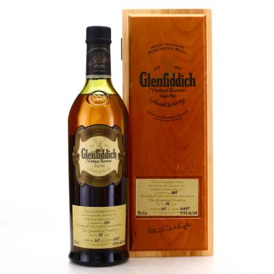 Glenfiddich 1965 Vintage Reserve 35 Year Old #10837