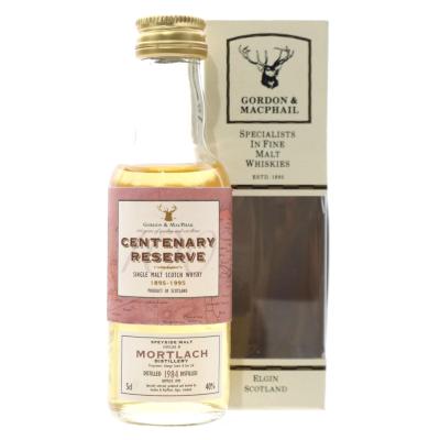 Mortlach 1984 Gordon and MacPhail Centenary Reserve Miniature 5cl