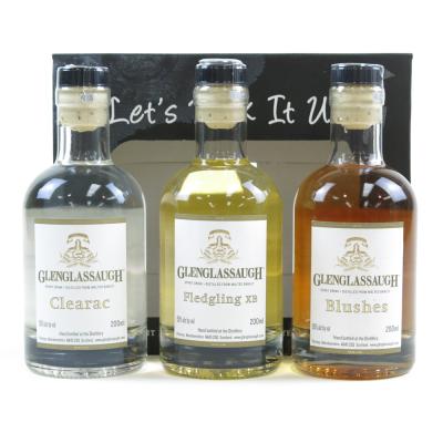 Glenglassaugh Spirit Drink Gift Pack 3 x 20cl