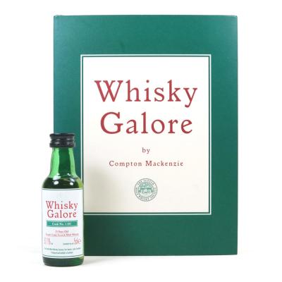 Whisky Galore by Compton Mackenzie / SMWS 1.101 Glenfarclas 1977 25 Year Old Miniature