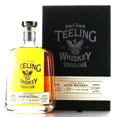 Teeling Whiskey 21 Year Old Single Rum Cask #100050 / The Nectar​​​​​​​