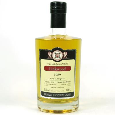 Linkwood 1989 Malts Of Scotland 21 Year Old