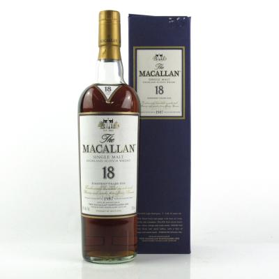 Macallan 18 Year Old 1987 75cl / US Import