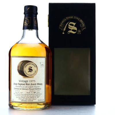 Glenury Royal 1975 Signatory Vintage 26 Year Old Glenury Royal 1975 Signatory Vintage 26 Year Old