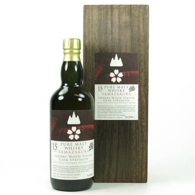 Yamazkura 15 Year Old Sherry Wood Cask Strength