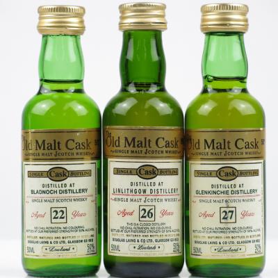 St Magdalene and Lowland Douglas Laing Miniature Selection 3 x 5cl
