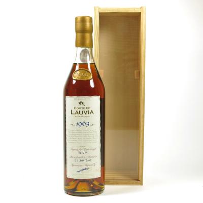 Image for Comte de Lauvia Bas Armagnac 1963