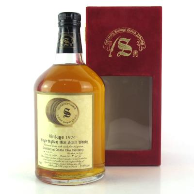 Dallas Dhu 1974 Signatory Vintage 24 Year Old