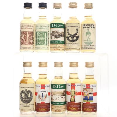 Whisky Connoisseur Single Malt Miniatures 10 x 5cl
