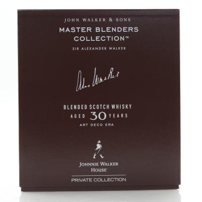 Image for John Walker and Sons 30 Year Old Master Blenders Collection / Art Deco Era