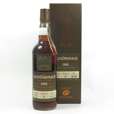 Glendronach 1992 Single Cask 16 Year Old Batch #1