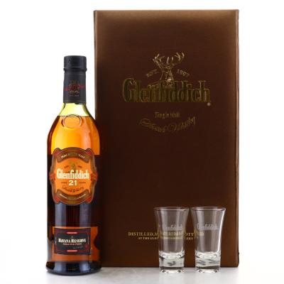 Glenfiddich 21 Year Old Havana Reserve Gift Pack