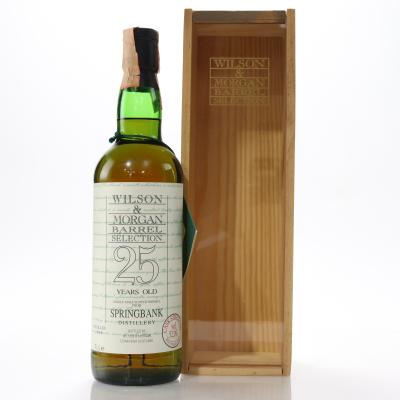 Image for Springbank 1969  Wilson & Morgan Barrel Selection  25 Year Old