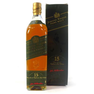 Johnnie Walker Pure Malt 15 Year Old / Green Label