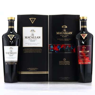 Macallan Rare Cask Black & Steven Klein Edition 2 x 70cl /