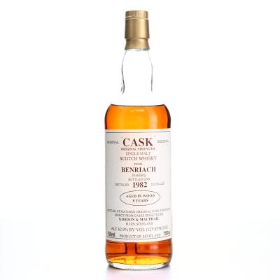 Benriach 1982 Gordon and MacPhail 8 Year Old Original 'Cask' 75cl / US Import