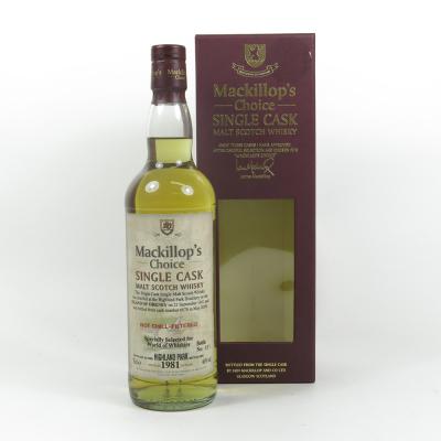 Highland Park 1981 Mackillop's Choice / World of Whiskies Exclusive