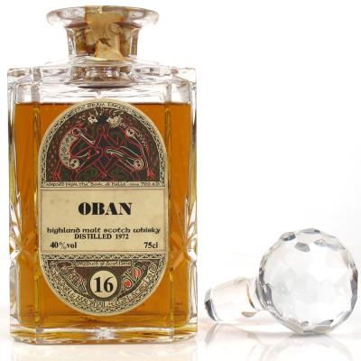 Oban 1972 Gordon and MacPhail 16 Year Old Decanter