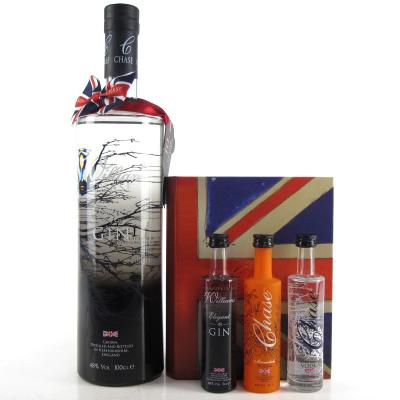 Williams Chase Gin 1 Litre / Including Gift Set 3 x 5cl