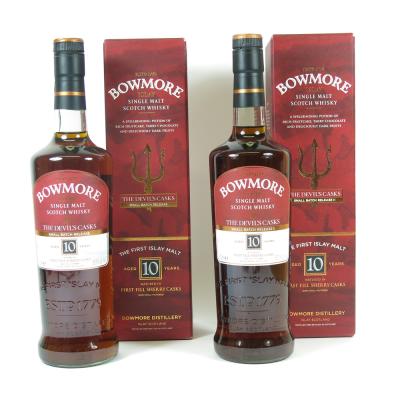 Bowmore Devil's Cask Batch #1 and Batch #2